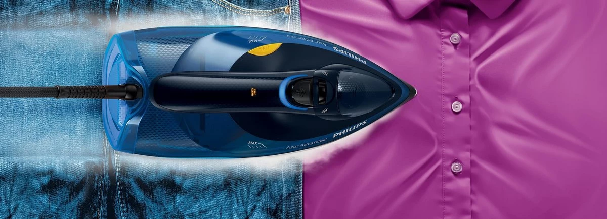 Philips Azur Advanced GC4937/20 - Stoomstrijkijzer - Blauw 5 Philips Azur Advanced GC4937/20 - Stoomstrijkijzer - Blauw - Afbeelding 3