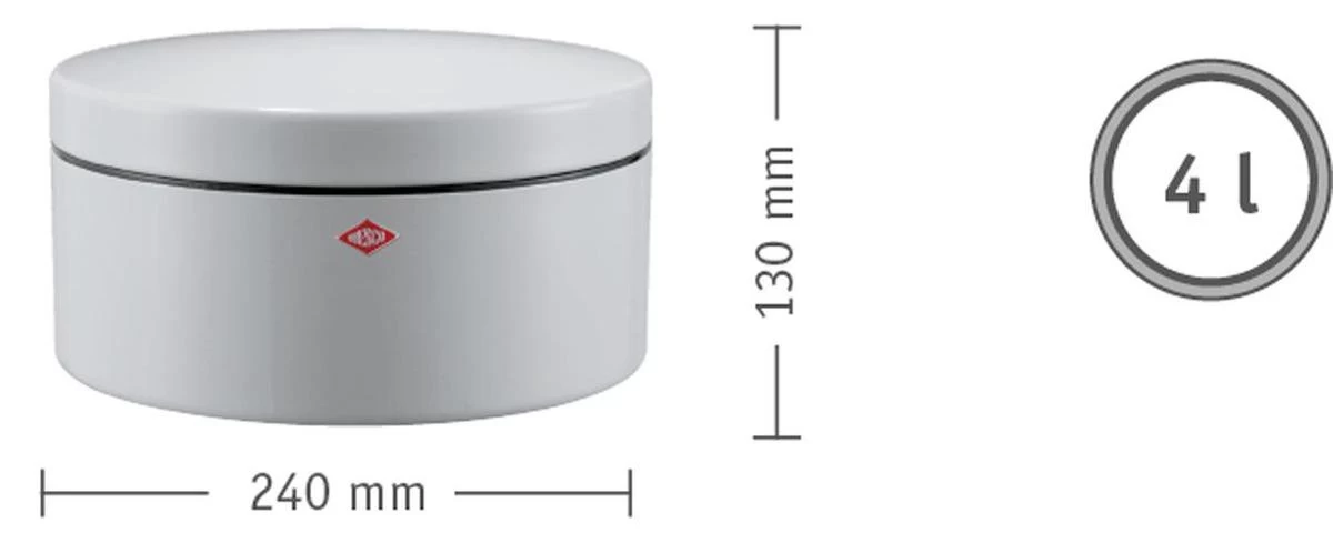 Wesco Koektrommel 4l Amandel 6 Wesco Koektrommel 4l Amandel - Afbeelding 4