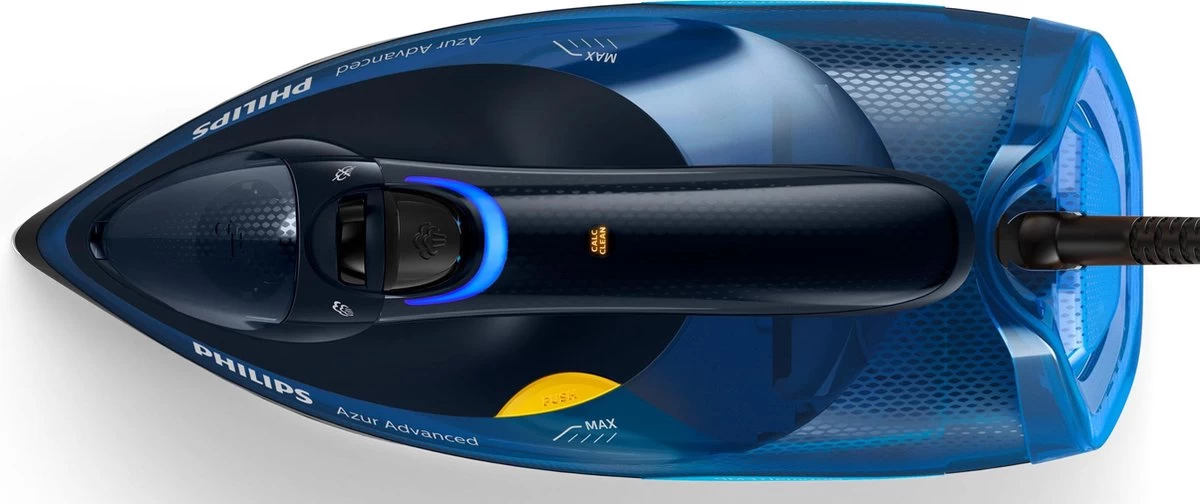 Philips Azur Advanced GC4937/20 - Stoomstrijkijzer - Blauw 4 Philips Azur Advanced GC4937/20 - Stoomstrijkijzer - Blauw - Afbeelding 2