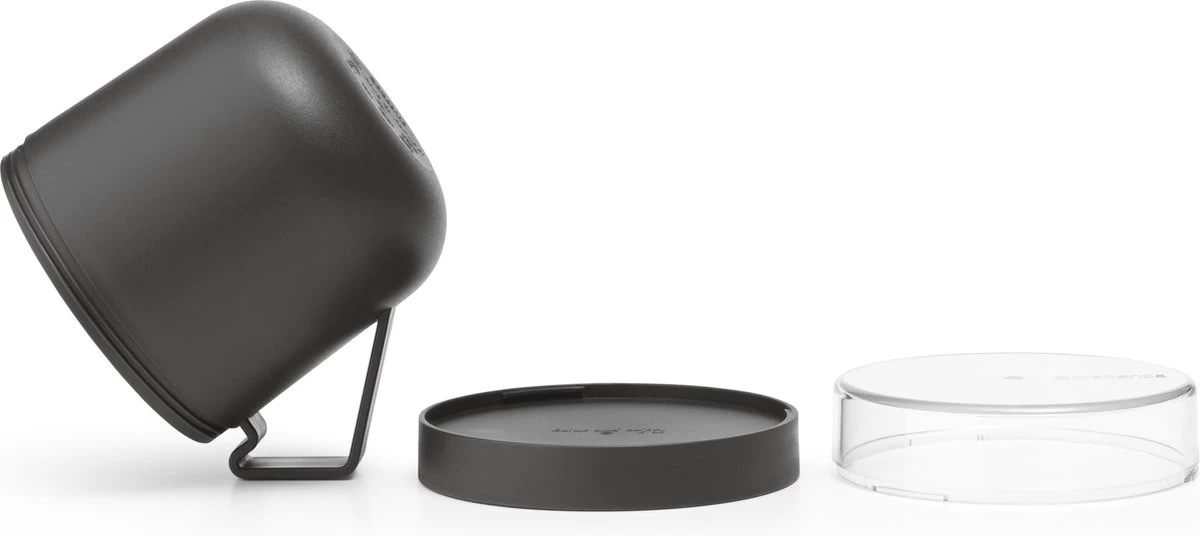 Brabantia Make & Take Soepbeker - 0,6 L - Kunststof - Dark Grey 7 Brabantia Make & Take Soepbeker - 0,6 L - Kunststof - Dark Grey - Afbeelding 5