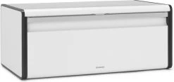 Brabantia Broodtrommel - Met Klepdeksel - White -Schoonmaakmiddelen 1200x566