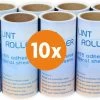 Laundryspecialist Navulset Voor Pluizenrollers – 10 Stuks - 550 Kleefvellen - Past Op Alle Merken Pluizenrollers