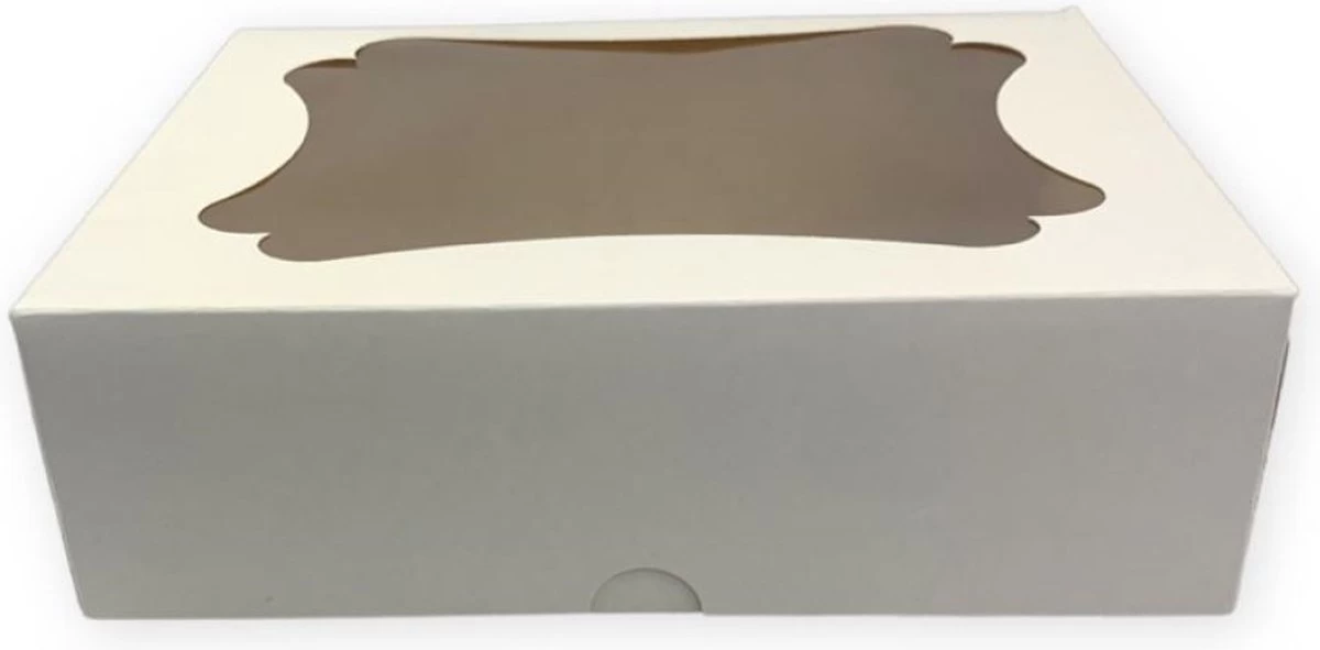 Merkloos Taartdozen 25 Stuks - 20x16,5x6cm - Tartdoos Met Venster - Cupcake Doos - Cake Box - Cake Boxes - Kartonnen Taartdozen - Karton Taartdoos - Taart Doos - Kartonnen Doosjes - Box With Window - Cake Doos - Cake Box - Wit Taartdoos -witte Dozen -koekjes 4 Merkloos Taartdozen 25 Stuks - 20x16,5x6cm - Tartdoos Met Venster - Cupcake Doos - Cake Box - Cake Boxes - Kartonnen Taartdozen - Karton Taartdoos - Taart Doos - Kartonnen Doosjes - Box With Window - Cake Doos - Cake Box - Wit Taartdoos -witte Dozen -koekjes - Afbeelding 2