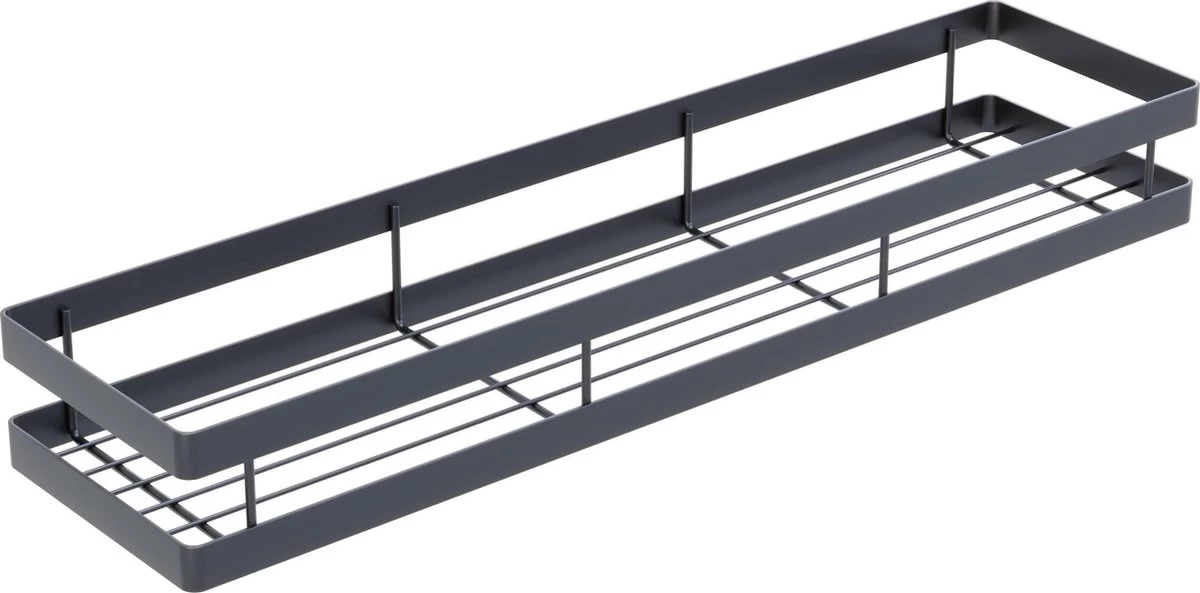 Noswo Kruidenrek Ophangbaar - Kruidenrek Voor Kruidenpotjes - Keukenrek Hangend - 50 Cm - Zwart 12 Noswo Kruidenrek Ophangbaar - Kruidenrek Voor Kruidenpotjes - Keukenrek Hangend - 50 Cm - Zwart - Afbeelding 10