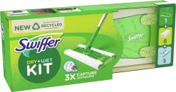 Swiffer Vloerreiniger Starterskit - 1 Dweil, 8 Droge En 3 Vochtige Vloerdoekjes Navullingen 24 Swiffer Vloerreiniger Starterskit - 1 Dweil, 8 Droge En 3 Vochtige Vloerdoekjes Navullingen -Schoonmaakmiddelen 1200x634 1