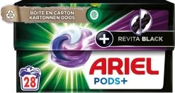 Ariel Wasmiddel Pods + Revitablack - Voor De Zwarte Was - 28 Wasbeurten -Schoonmaakmiddelen 1200x637