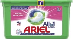 Ariel All In 1 Wasmiddel Pods Fresh Sensations - 3x43 Wasbeurten - Halfjaarbox 22 Ariel All In 1 Wasmiddel Pods Fresh Sensations - 3x43 Wasbeurten - Halfjaarbox -Schoonmaakmiddelen 1200x640