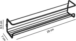 Kruidenrek Ophangbaar Kruidenpotjes Wandrek Organizer Keuken Accessoires - Zwart - Geschikt Voor Bijna Alle Kruidenpotjes 17 Kruidenrek Ophangbaar Kruidenpotjes Wandrek Organizer Keuken Accessoires - Zwart - Geschikt Voor Bijna Alle Kruidenpotjes -Schoonmaakmiddelen 1200x658 1