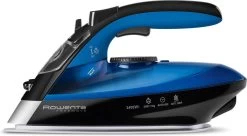 Rowenta Freemove DE5010 Stoomstrijkijzer Microsteam 400 Soleplate 2400W Zwart, Blauw -Schoonmaakmiddelen 1200x660 2