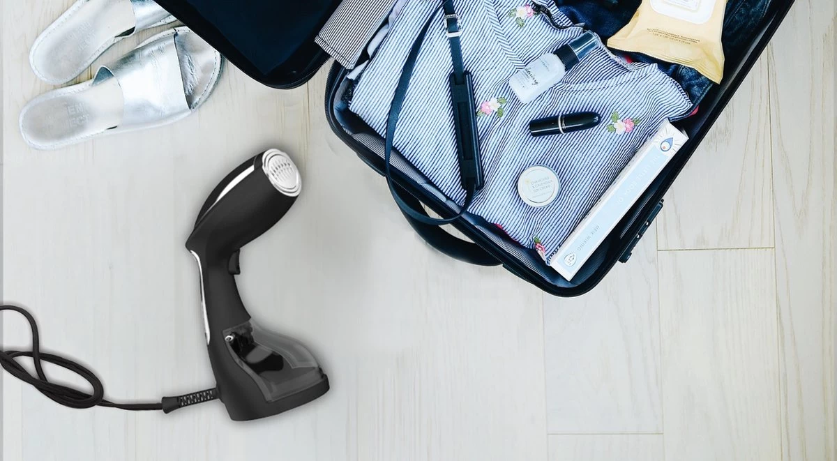 SteamOne S-Travel Kledingstomer - Zwart 8 SteamOne S-Travel Kledingstomer - Zwart - Afbeelding 6