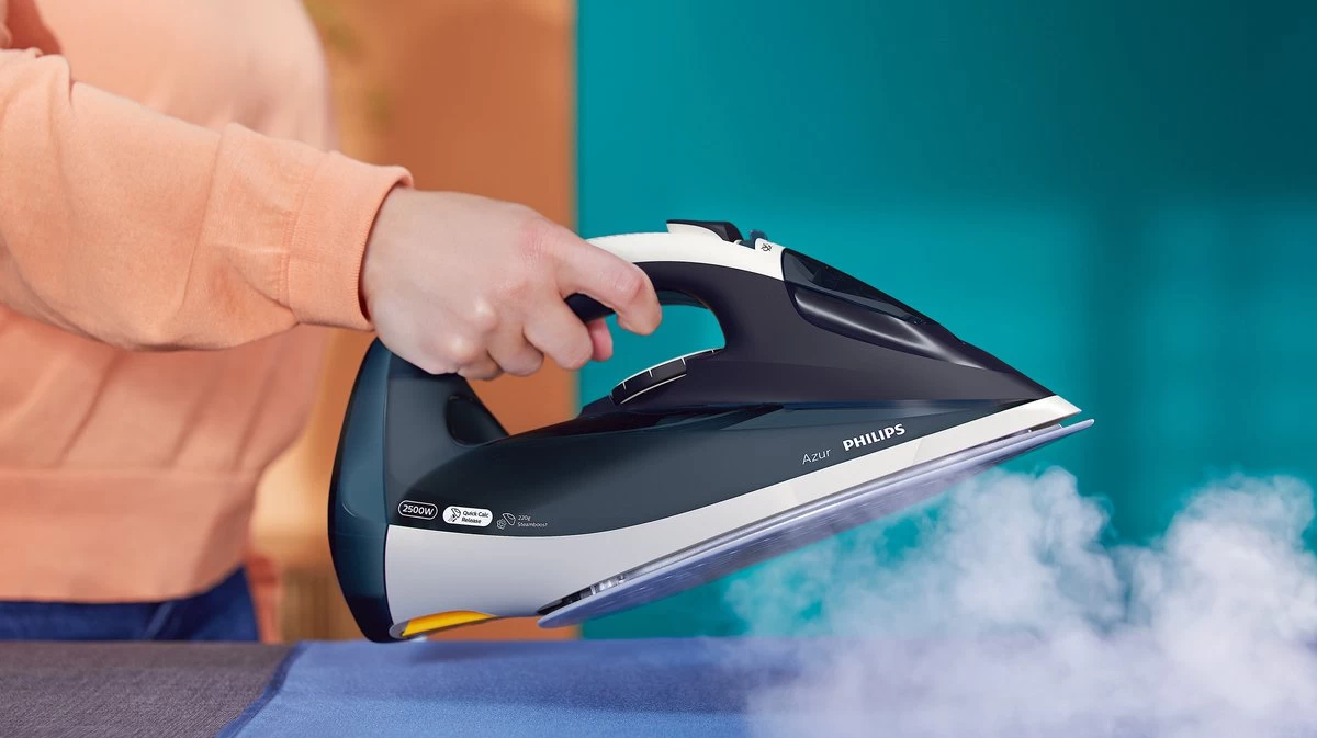 Philips Azur GC4556/20 - Stoomstrijkijzer - Blauw/Wit 8 Philips Azur GC4556/20 - Stoomstrijkijzer - Blauw/Wit - Afbeelding 6