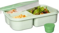 Lock&Lock Lunchset - Yoghurtbeker En Lunchboxen - Bento Box - Muesli Beker - Snackdoosjes - Lunchpot - Met Compartimenten - Volwassenen En Kinderen - To Go - Lekvrij - BPA Vrij - Groen -Schoonmaakmiddelen 1200x678 5