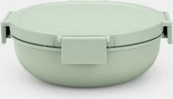 Brabantia Make & Take Salade Lunchbox - 1,3 L - Kunststof - Jade Green -Schoonmaakmiddelen 1200x687 1