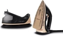 Swiss Pro+ -Stoomstrijkijzer Met Stoomgenerator - Iron - Keramische Zoolplaat - 2700W - Black/Gold - PefectCare Performer -Schoonmaakmiddelen 1200x690 4