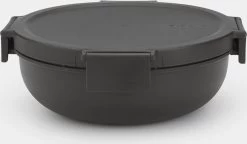 Brabantia Make & Take Salade Lunchbox - 1,3 L - Kunststof - Dark Grey 33 Brabantia Make & Take Salade Lunchbox - 1,3 L - Kunststof - Dark Grey -Schoonmaakmiddelen 1200x701 1