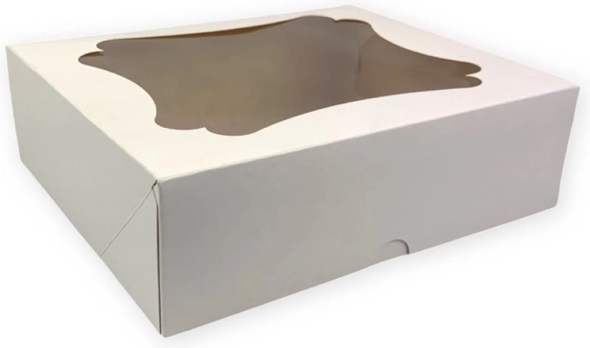 Merkloos Taartdozen 25 Stuks - 20x16,5x6cm - Tartdoos Met Venster - Cupcake Doos - Cake Box - Cake Boxes - Kartonnen Taartdozen - Karton Taartdoos - Taart Doos - Kartonnen Doosjes - Box With Window - Cake Doos - Cake Box - Wit Taartdoos -witte Dozen -koekjes 3 Merkloos Taartdozen 25 Stuks - 20x16,5x6cm - Tartdoos Met Venster - Cupcake Doos - Cake Box - Cake Boxes - Kartonnen Taartdozen - Karton Taartdoos - Taart Doos - Kartonnen Doosjes - Box With Window - Cake Doos - Cake Box - Wit Taartdoos -witte Dozen -koekjes