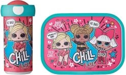 Mepal – Lunchset Campus (sb + Lb) – Schoolbeker En Broodtrommel Voor Kinderen – LOL Surprise– Bento Box - Lekvrij -Schoonmaakmiddelen 1200x719