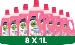 Dettol - Power & Fresh - Allesreiniger - Kersenbloesem - 8 X 1 Liter 12 Dettol - Power & Fresh - Allesreiniger - Kersenbloesem - 8 X 1 Liter -Schoonmaakmiddelen 1200x726 6