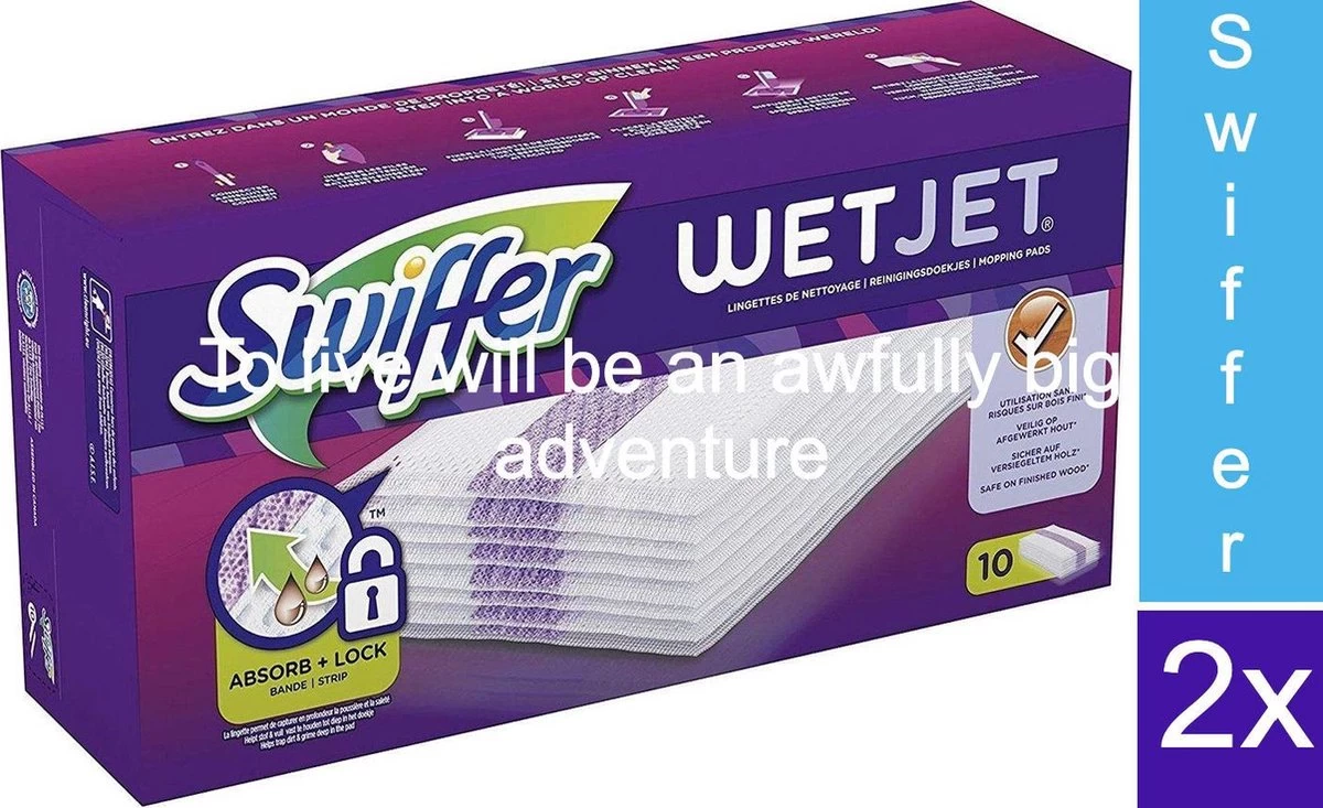 Swiffer WetJet Dweilsysteem - 2 X 10 Stuks - Navul Reinigingsdoekjes 3 Swiffer WetJet Dweilsysteem - 2 X 10 Stuks - Navul Reinigingsdoekjes