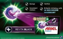 Ariel Wasmiddel Pods + Revitablack - Voor De Zwarte Was - 28 Wasbeurten -Schoonmaakmiddelen 1200x742 1