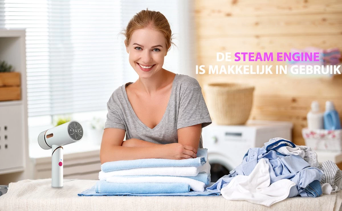 Bee's Kledingstomer - Handstomer - Stomer Kleding - Steamer - Stoomreiniger - Stoomstrijkijzer - 30 G/min - 250ML - 1600W - Snel Opgewarmd - Wit 11 Bee's Kledingstomer - Handstomer - Stomer Kleding - Steamer - Stoomreiniger - Stoomstrijkijzer - 30 G/min - 250ML - 1600W - Snel Opgewarmd - Wit - Afbeelding 9