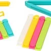 Merkloos 20x Gekleurde Keuken Afsluitclips / Vershoudclips 6/12 Cm -Schoonmaakmiddelen 1200x755