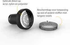 SteamOne RP10B Pluizenverwijderaar - Zwart - Oplaadbaar 11 SteamOne RP10B Pluizenverwijderaar - Zwart - Oplaadbaar -Schoonmaakmiddelen 1200x765 3