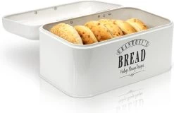 Delaware Broodtrommel Metaal 30 X 16 X 20,5 Cm Klapdeksel Ventilatiegaten -Schoonmaakmiddelen 1200x775 3