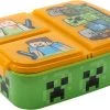 Mickey Mouse Minecraft Broodtrommel 3 Vakjes - 18x13 Cm - Brooddoos - Lunchbox -Schoonmaakmiddelen 1200x776