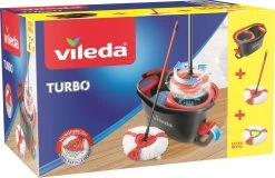Vileda TURBO 2in1 - Pedaalsysteem Met 2 Navullingen -Schoonmaakmiddelen 1200x778