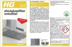 HG Afzuigkapfilter Ontvetter - 500ml - Zelfwerkend 10 HG Afzuigkapfilter Ontvetter - 500ml - Zelfwerkend -Schoonmaakmiddelen 1200x783 2
