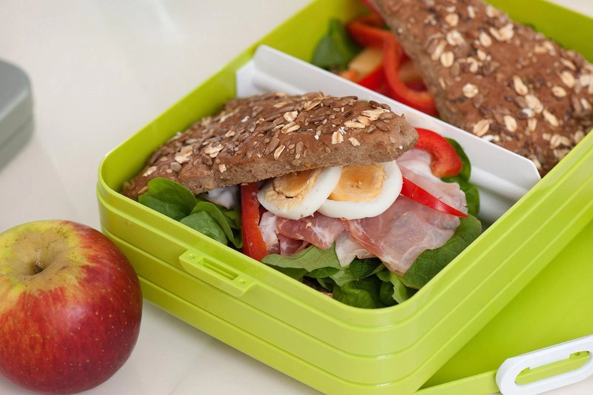 Mepal Lunchbox Take A Break Midi - 900 ML - Zilver 4 Mepal Lunchbox Take A Break Midi - 900 ML - Zilver - Afbeelding 2