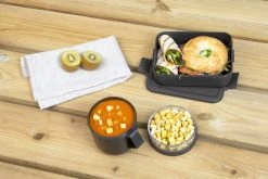 Brabantia Make & Take Lunchset - 2-delig - Kunststof - Dark Grey -Schoonmaakmiddelen 1200x800 100