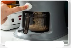 Deluqse Rijst Dispenser - Rijst Container - Grijs - Voedsel Dispenser - Rijst Opbergdoos - Rijst Bewaren - Rijst Opberg Container -Schoonmaakmiddelen 1200x808 5