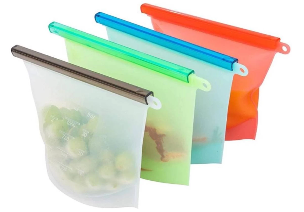 Merkloos Vershoudzakken Food Savers - Diepvrieszakken Vrieszakken Invrieszakken - Duurzaam Voedsel Bewaren - Siliconen - Herbruikbaar - Bewaarzakken - Lekvrij - BPA Vrij - Foodsavers - Fresh Bags - 3+1 Gratis 11 Merkloos Vershoudzakken Food Savers - Diepvrieszakken Vrieszakken Invrieszakken - Duurzaam Voedsel Bewaren - Siliconen - Herbruikbaar - Bewaarzakken - Lekvrij - BPA Vrij - Foodsavers - Fresh Bags - 3+1 Gratis - Afbeelding 9