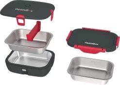 Faitron HeatsBox Style+ - Elektrische Lunchbox - Lunchtrommel Volwassenen - RVS - Verschillende Compartimenten - Met Smartphone App - 220V - Voor Warme Maaltijden -Schoonmaakmiddelen 1200x852 2
