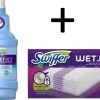 Swiffer WetJet Alles-In-Een Dweilsysteem Navulling- 1,25 L - Reinigingsmiddel En 20 Stuks Reinigingsdoekjes -Schoonmaakmiddelen 1200x853
