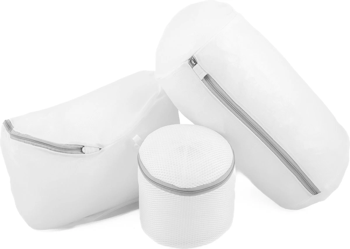 Product Depot Waszakken Voor Wasgoed - Waszak - Waszakje Lingerie - Wastas - Set Van 8 5 Product Depot Waszakken Voor Wasgoed - Waszak - Waszakje Lingerie - Wastas - Set Van 8 - Afbeelding 3