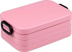 Mepal - Lunchbox Take A Break Midi – Geschikt Voor 4 Boterhammen – Nordic Pink – Lunchbox Voor Volwassenen