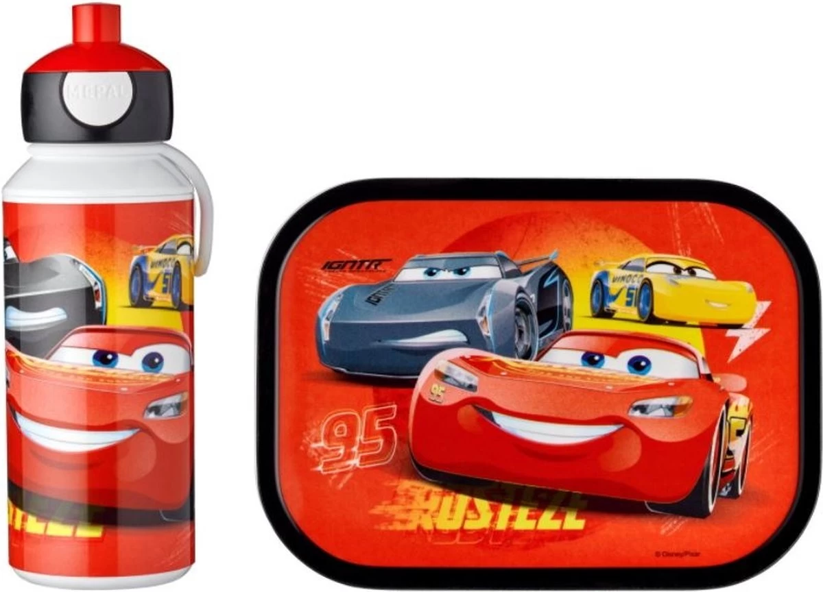 Mepal – Lunchset Campus (pu + Lb) – Pop-up Drinkfles En Broodtrommel Voor Kinderen – Cars – Bento Box – Lekvrij 8 Mepal – Lunchset Campus (pu + Lb) – Pop-up Drinkfles En Broodtrommel Voor Kinderen – Cars – Bento Box – Lekvrij - Afbeelding 6