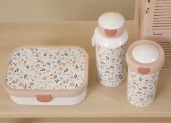Mepal – Lunchset Campus (pu + Lb) – Pop-up Drinkfles En Broodtrommel Voor Kinderen – Spring Flowers – Little Dutch -Schoonmaakmiddelen 1200x867 5