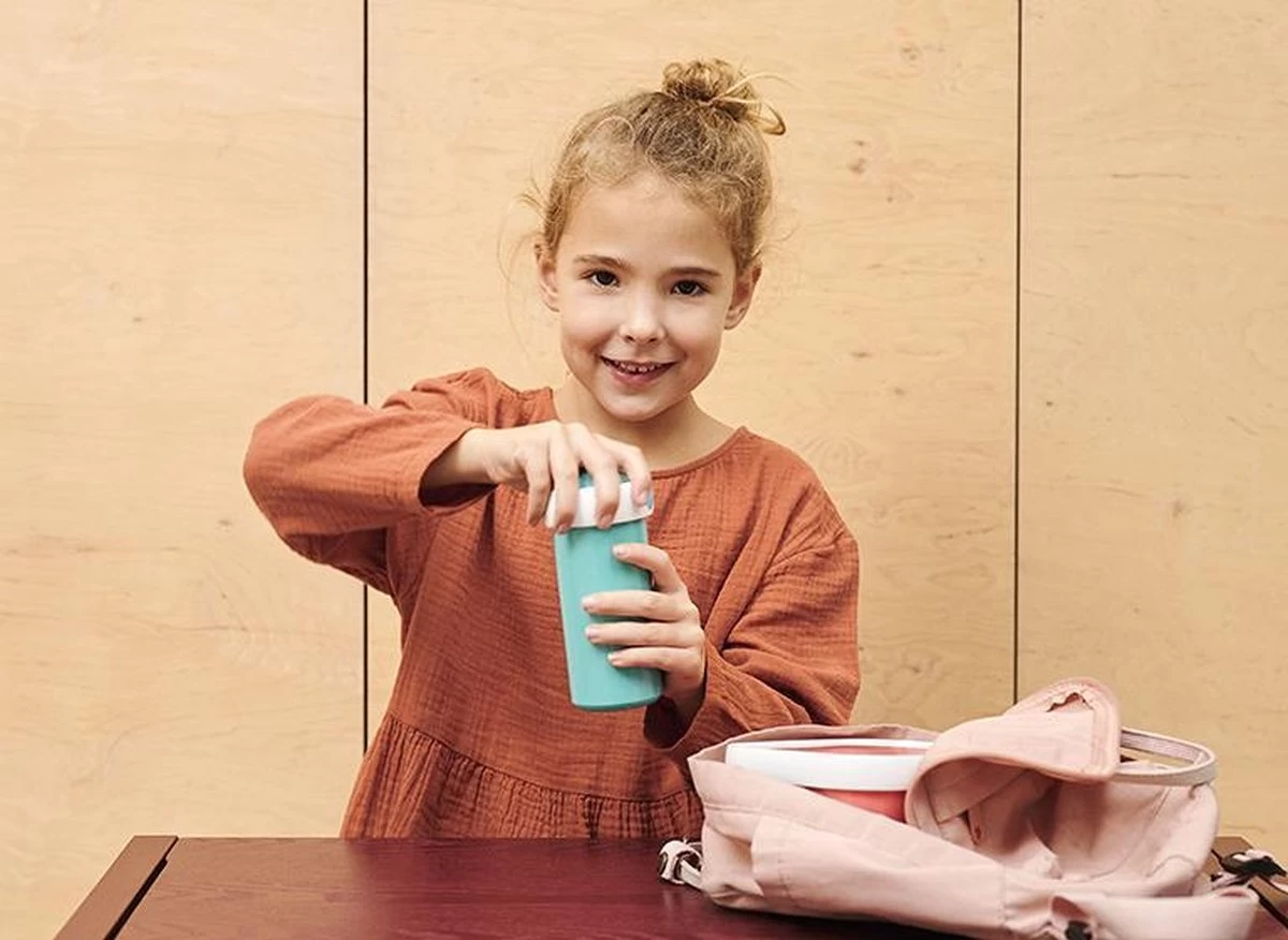 Mepal – Lunchset Campus (sb + Lb) – Schoolbeker En Broodtrommel Voor Kinderen – Turquoise – Bento Box - Lekvrij 8 Mepal – Lunchset Campus (sb + Lb) – Schoolbeker En Broodtrommel Voor Kinderen – Turquoise – Bento Box - Lekvrij - Afbeelding 6