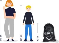 Wonair - Waszak Groot - 60x90cm - Zwart - Met Trekkoord En Draagband -Schoonmaakmiddelen 1200x877 1