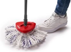 Vileda TURBO 3in1 Mop Met Zwenkkop + Pedaalemmer -Schoonmaakmiddelen 1200x877