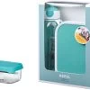 Mepal – Waterfles + Lunchbox + Fruitbox Campus – Turquoise – Drinkfles Voor Kinderen – Broodtrommel – Fruitbakje – Giftset -Schoonmaakmiddelen 1200x886 2