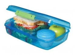 Sistema Bento Box 1.76L Met Boterhamlade - Doorzichtig/Paars -Schoonmaakmiddelen 1200x887 2
