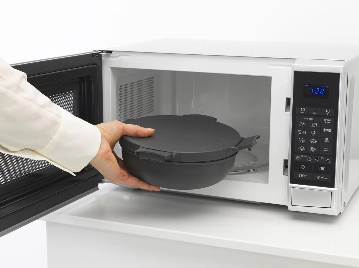 Brabantia Make & Take Salade Lunchbox - 1,3 L - Kunststof - Dark Grey 11 Brabantia Make & Take Salade Lunchbox - 1,3 L - Kunststof - Dark Grey - Afbeelding 9