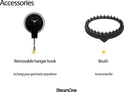 SteamOne S-Travel Kledingstomer - Zwart 30 SteamOne S-Travel Kledingstomer - Zwart -Schoonmaakmiddelen 1200x897 4
