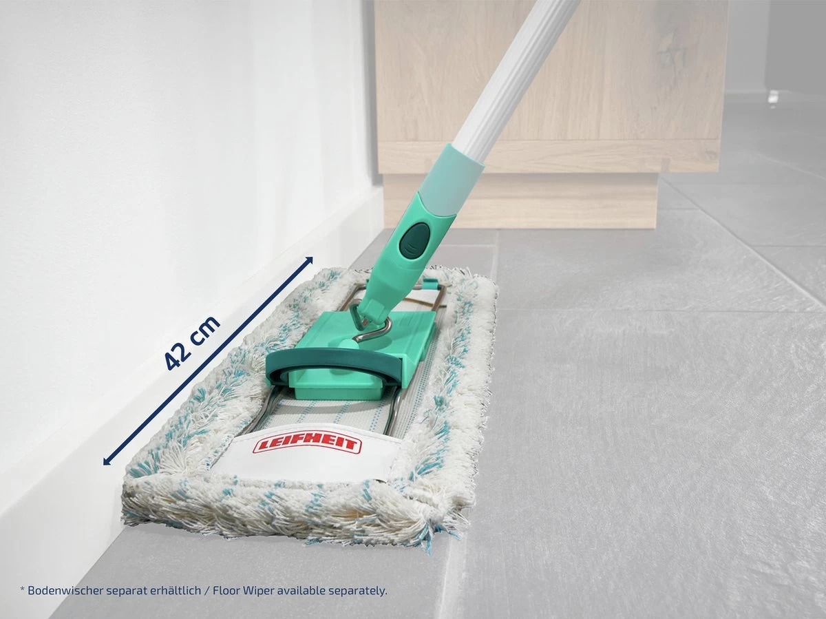 Leifheit Profi Overtrek Vloerwisser Xl - 42 Cm Gevouwen Cotton Plus 8 Leifheit Profi Overtrek Vloerwisser Xl - 42 Cm Gevouwen Cotton Plus - Afbeelding 6