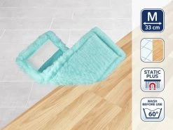 Leifheit Clean Twist Overtrek Klittenband Vloerwisser M Ergo - 33 Cm - Static Plus -Schoonmaakmiddelen 1200x899 58